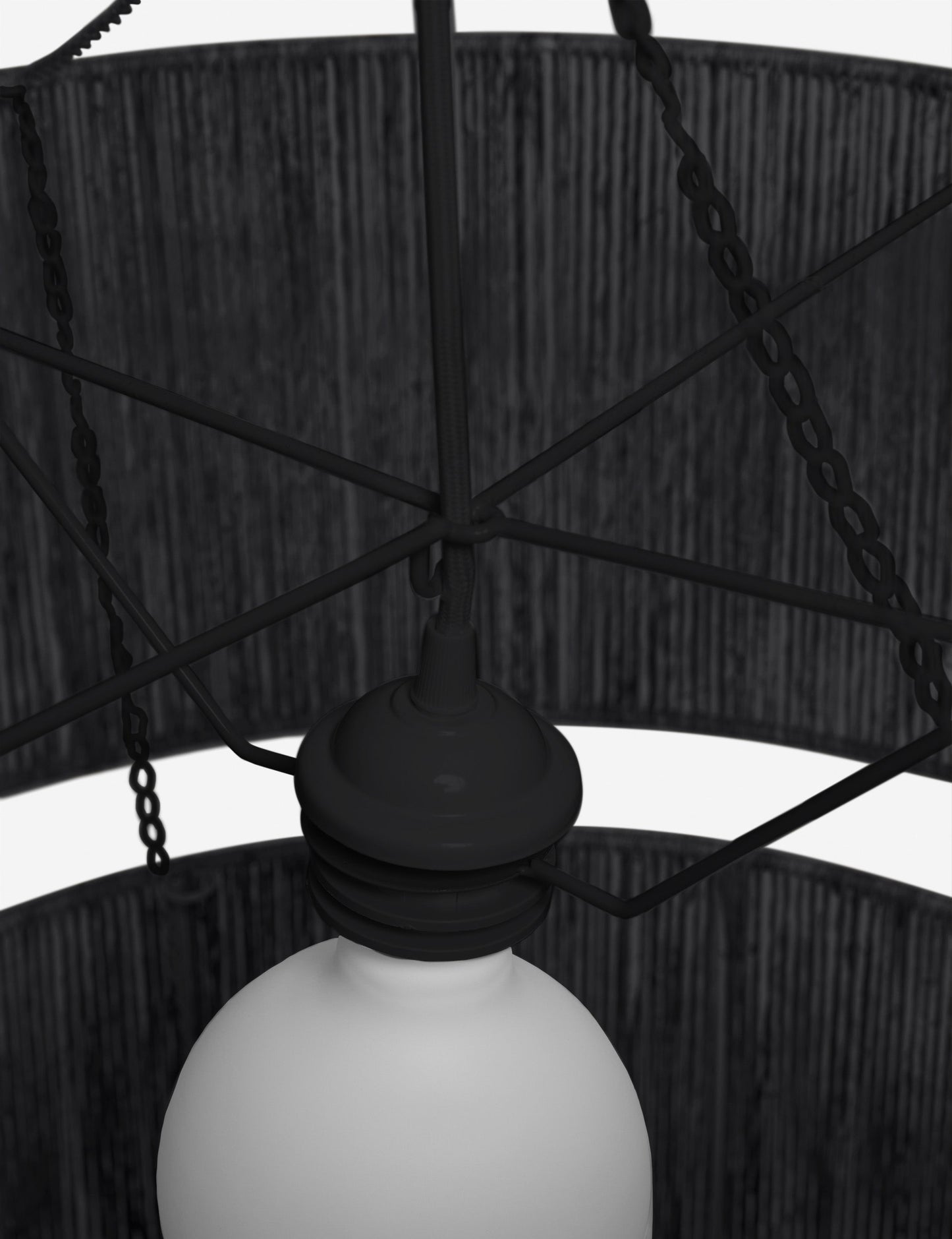 Fairfax Variety| Chavette Chandelier, Black