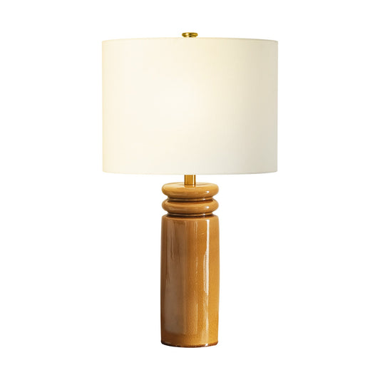 Agnes Table Lamp 26", Glossy Honey