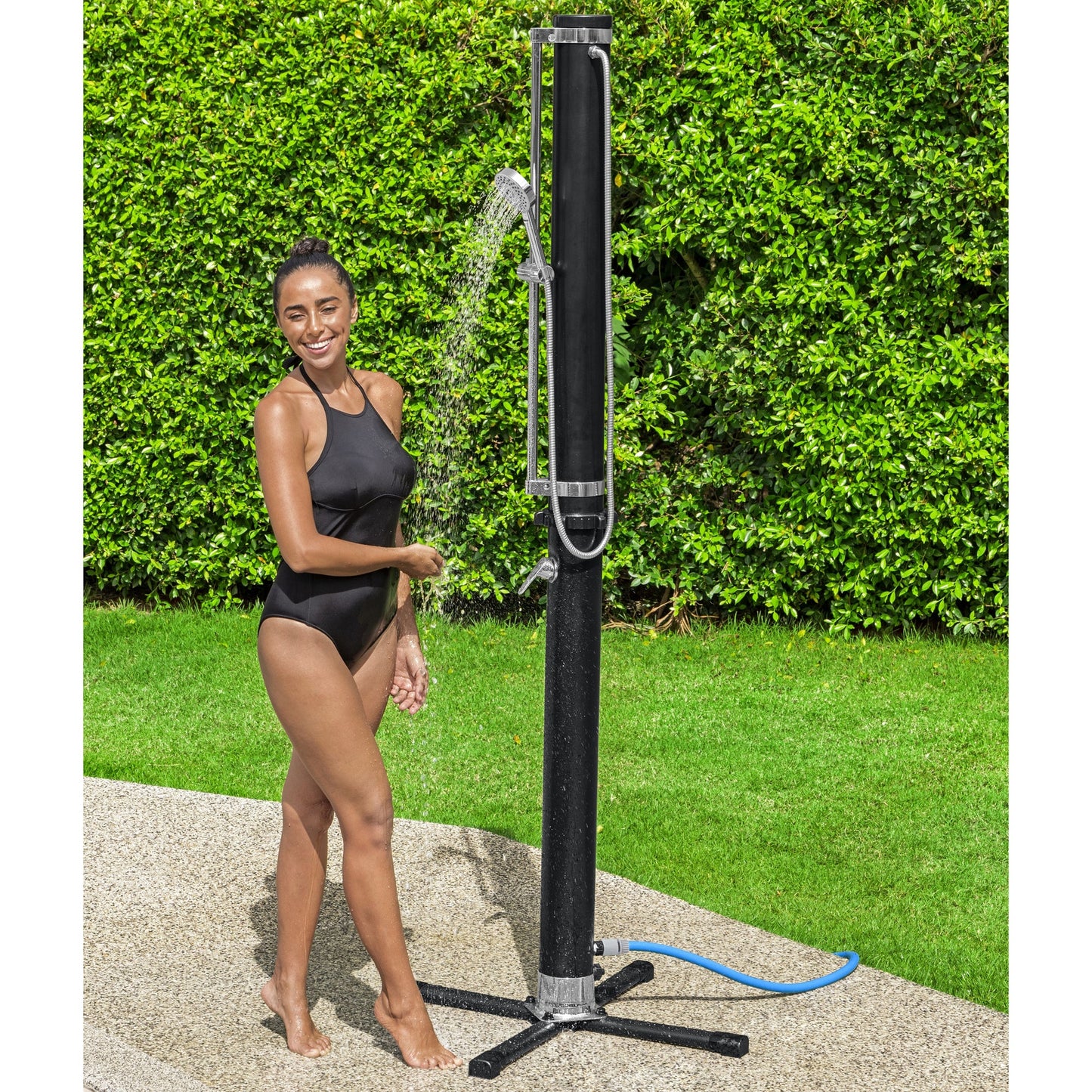 Bestway SolarFlow Outdoor Shower with Adjustable Stand and 5.2-Gallon Reservoir